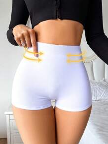 NudeFit 1 pieza Shorts moldeadores de cintura sin costuras y levantadores de glúteos para mujer, ropa moldeadora de la Bottom