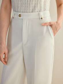 MOTF STUDIO Pantaloni per abito sartoriale con grinze pressate