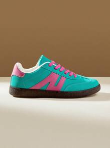 CUCCOO EASI 绿德女士训练运动鞋，2024春秋新款厚底增高休闲运动鞋