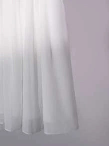 Franclia Set de 2 piezas de verano informal y casual para mujeres, tejido suave y sin estiramiento en color blanco, conjunto de primavera y verano para damas, vestido para invitadas de boda