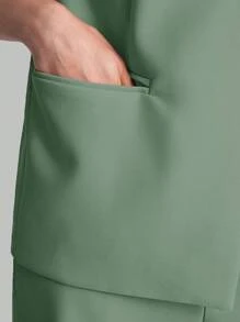 Ontre Nuevo top de chaleco casual de mujer de 2025 verano, con cuello en V, abotonadura frontal, hombreras, apropiado para bodas, conciertos, brunch, uso casual en el aeropuerto, estilo vintage de los 90, estilo de Estocolmo, Día de la Independencia Americana