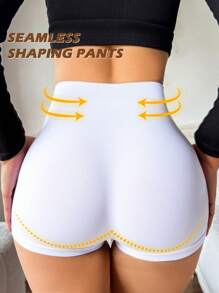 NudeFit 1 pieza Shorts moldeadores de cintura sin costuras y levantadores de glúteos para mujer, ropa moldeadora de la Bottom