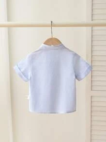 Baby Jungen Neue Mode Stilvolle & Bequeme Frühling/Sommer Hemd, hautfreundlicher Stoff, Design geeignet für Innen- und Außenaktivitäten