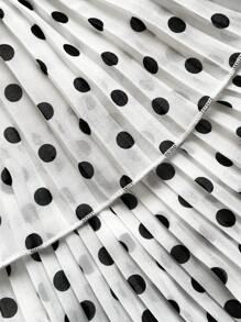 Maweii Plus Size Women Casual Summer Vacation Simple Non-Stretch Semi-Sheer Mini Beach Skirt