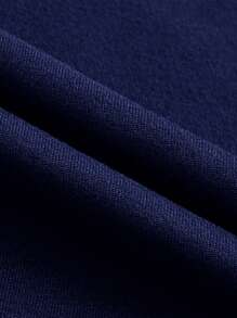 SHEIN 2 件套青春期前/青春期女孩条纹罗纹针织短款上衣和长裙套装，休闲日常装