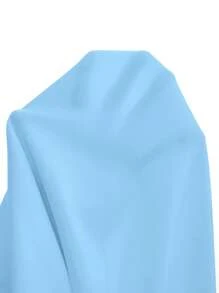 Slaydiva New 2025 Spring/Summer Wedding, Music Festival, Party, Casual, Club, Formal Occasion White Off Shoulder Mini Dress - A Blue - Blue - View 10