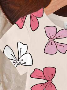 SHEIN Playful Pals 2pcs Baby Boy Casual All-Match Matched Set, Suitable For Outing, Spring/Summer - Multicolor - View 5