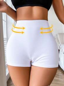 NudeFit 1 pieza Shorts moldeadores de cintura sin costuras y levantadores de glúteos para mujer, ropa moldeadora de la Bottom