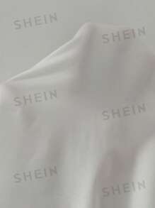 SHEIN 少女可爱猫咪印花 T 恤和红色分层蛋糕裙 2 件套服装，适合春夏季休闲日常和约会 - 紅色 - 查看 8