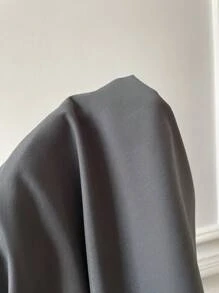 Comfortcana Set di 2 pezzi da donna oversize per l'estate, top senza maniche con bottoni frontali e gonna plissettata in tinta unita