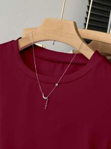 INAWLY Set casual de verano de 3 piezas para mujer, incluye camiseta de manga corta - Multicolor - Ver 9