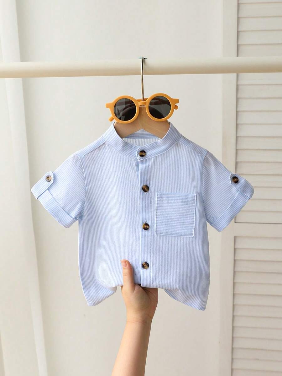 Baby Jungen Neue Mode Stilvolle & Bequeme Frühling/Sommer Hemd, hautfreundlicher Stoff, Design geeignet für Innen- und Außenaktivitäten