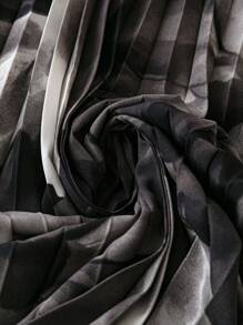 Breezaya Technology-Inspired Large Floral Print V-Neck Dress With Ruffle Sleeves, Bowknot Belt, And Pleated Dress, For Tall Women, Summer Maxi Women Outfit