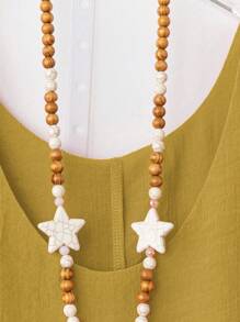 Linhara Plus Size Women's Sweet Vintage Double Ruffle Hem Camisole For Beach Vacation, Spring/Summer - Mustard Yellow - View 4