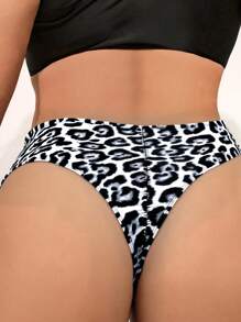 Swim SXY Quần Bikini Họa Tiết Da Báo Ngẫu Nhiên Cỡ Lớn 1 Quần Bikini, Trang Phục Đi Biển Thường Ngày Cho Mùa Hè - Nhiều màu - Xem 5