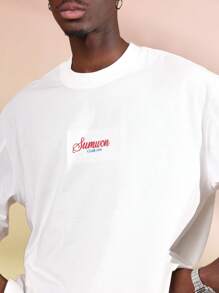 SUMWON Camiseta de algodón unisex de estilo retro y urbano con gráfico de palmera, playa y cóctel de las vacaciones de verano de Club 1994 Studios California