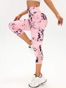 Core Rhythm Quần legging tập yoga thường ngày tiện lợi thời trang có túi chắp vá - Nhiều màu - Xem 4