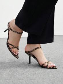 CUCCOO BIZCHIC Apricot Pointed Toe Low Heel Women Sandals Spring Shoes Spring Break Easter - Multicolor - View 5