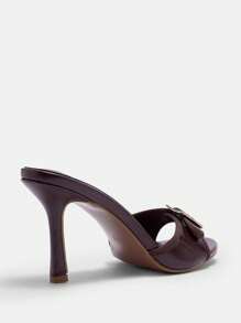 CUCCOO BIZCHIC Kvinnors mode mångsidiga sandaler med hög klack nyår semester - Brun - Visa 12