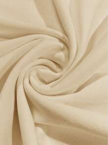 Manfinity Dauomo 男士无袖圆领背心，夏季时尚 - 杏色 - 查看 4