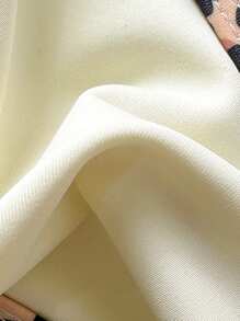 Swim Vcay Set de 2 bikinis sexy con cuello de halter y decoración metálica con estampa aleatoria, para el verano