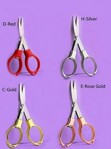 1pc Exquisite Folding Small Scissors, Zinc Alloy 8-Shaped Stretch Paper-Cutting Scissors, Multi-Functional Scissors For Office, Outdoor Travel, And Fishing Back To School,Back To School,School Supplies
