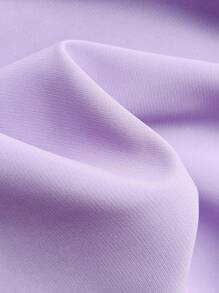 SHEIN Clasi Abito elegante da cerimonia con vita stretta, scollo a V, stile francese, nuova collezione primavera/estate 2025