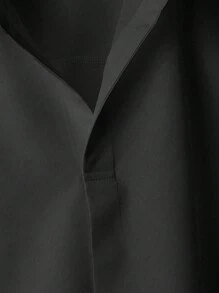 Chiquease 时尚高端法式设计宽松蝙蝠袖翻领女式衬衫