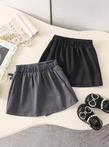 2pcs/Set Girls Fashion Summer Skirt Sets - Multicolor - View 3