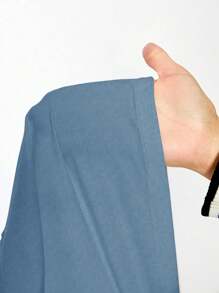 TRNVIE Women Twist Front Tank Top, Fashionable Design Suitable For Summer - Dusty Blue - View 3