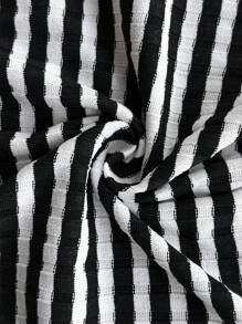 SHEIN Maternity Two Pieces Suits,Maternity Set,Maternity Clothes - Black - View 7