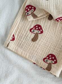 Vintaside Kids 2件套可爱西瓜印花男童休闲短袖T恤和短裤套装