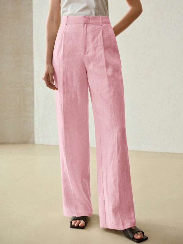 MOTF PREMIUM LINEN PRESS CREASE PANTS
