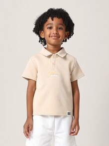 SUMWON 经典青年 Polo 衫校服运动短袖夏季休闲学院风校服透气网球服