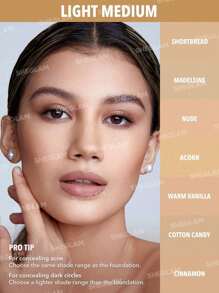 SHEGLAM Like Magic 12H Full Coverage Concealer-Nude