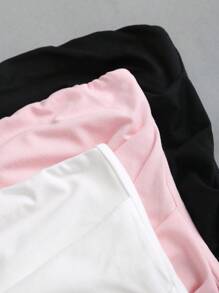 Sweetra Y2K Sexy Ruched Asymmetrical Hem Cropped Camisole Top - Multicolor - View 3