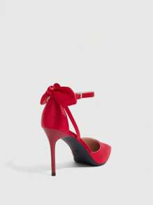 CUCCOO SZL Zapatos multiusos con decoración de lazo y unicolor minimalista para mujeres de la marca Cuccoo