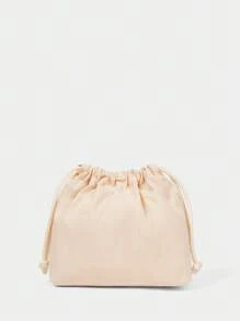 SHECARRY Bolso de mano casual de moda para mujer, de gran capacidad - Beis - Ver 4