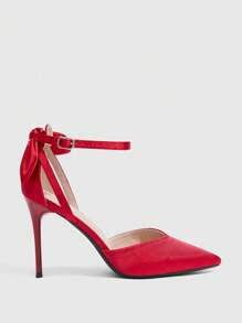 CUCCOO SZL Zapatos multiusos con decoración de lazo y unicolor minimalista para mujeres de la marca Cuccoo