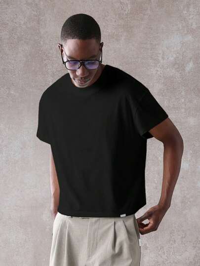 SUMWON Essential Crop Fit Cap Sleeve Cotton Jersey Tshirt Boxy Cut Summer Casual Athletic Comfort Loungewear Streetwear Contemporary Urban Basic Premium