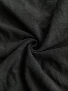 SHEIN Maternity Two Pieces Suits - Khaki - View 7