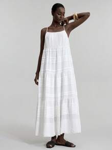 Ontre 2025 Autumn/Winter Women's Winter Outfits, Back To School, Halloween, Christmas, Business Casual, Retro Elegant Versatile Basics, Women Extra Long Dress, Women's Graduation Dress, Elegant Party Dress, Suitable For Independence Day, Vacation, Beach, Casual, Graduation, Wedding Guest, Social Event, Memorial Day, Prom, Versatile Daily Commute