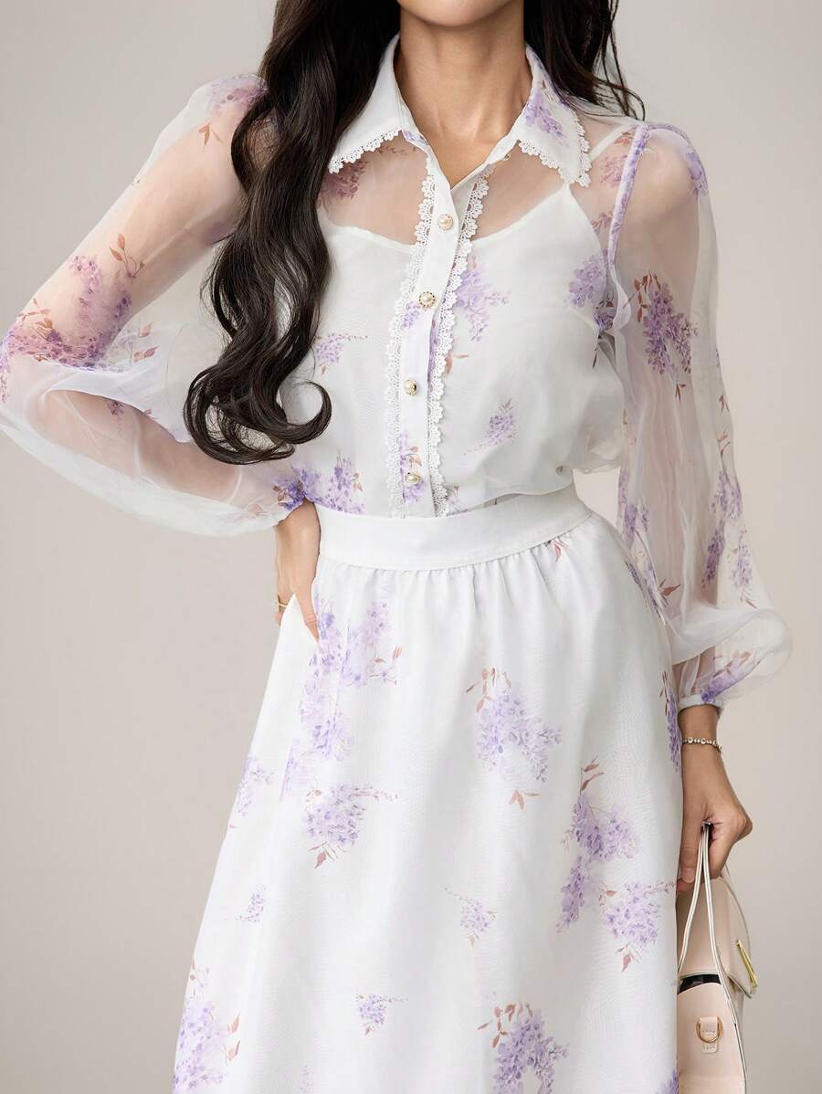 Heiryn Women Two Pieces Outfits For Daily Wear Work Summer Dresses - Multicolor - View 1