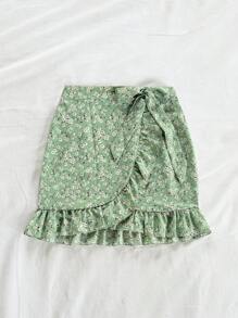 Soleia Váy nữ Viên lá sen Trọn gói Dây kéo Họa tiết hoa Boho - Nhiều màu - Xem 5