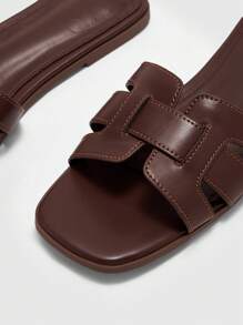 CUCCOO BIZCHIC Comfortable Simple Versatile Women Flat Sandals