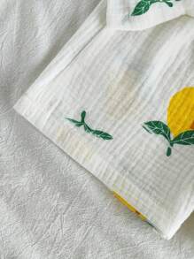 Vintaside Kids 2-delige set met schattige watermeloenprint, T-shirt met korte mouwen en shorts voor babyjongens, casual