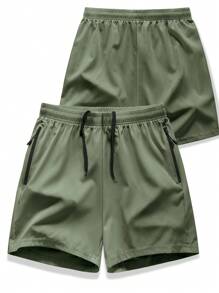 Manfinity Homme 5pcs/Set Men's Spring Summer Sports Shorts Casual Shorts - Multicolor - View 5