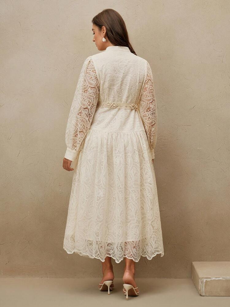 新作 プラスサイズ ファッション サマードレス、裾デザインスリット、ウエストベルト付、バカンス、パーティー、晩餐会に適しています