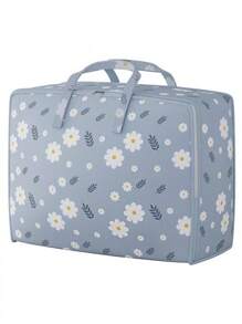 Túi lưu trữ có thể gập lại 1pc cho quần áo, họa tiết hoa cúc tươi, bộ tổ chức du lịch, khối đóng gói nén chân không, túi giặt nhẹ, bộ tổ chức tủ quần áo di động, giải pháp lưu trữ tiết kiệm không gian cho gia đình, vali, tủ quần áo - Nhiều màu - Xem 5