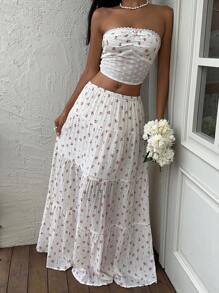 Sunnyshic Women Two Pieces Outfits For Daily Wear - Multicolor - View 7